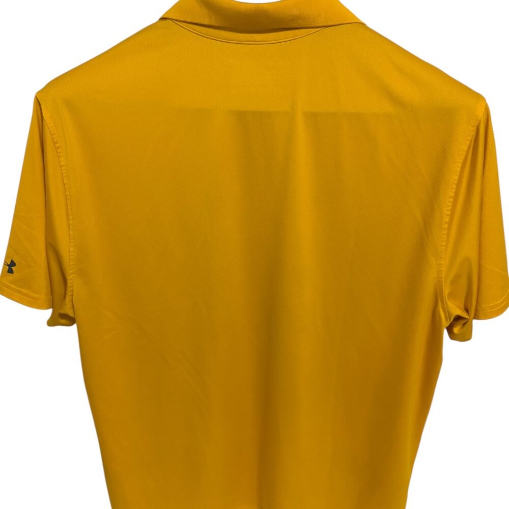 Marquette University Under Armour Performance Polo Shirt Size 2XL Gold Logo - Picture 5 of 5